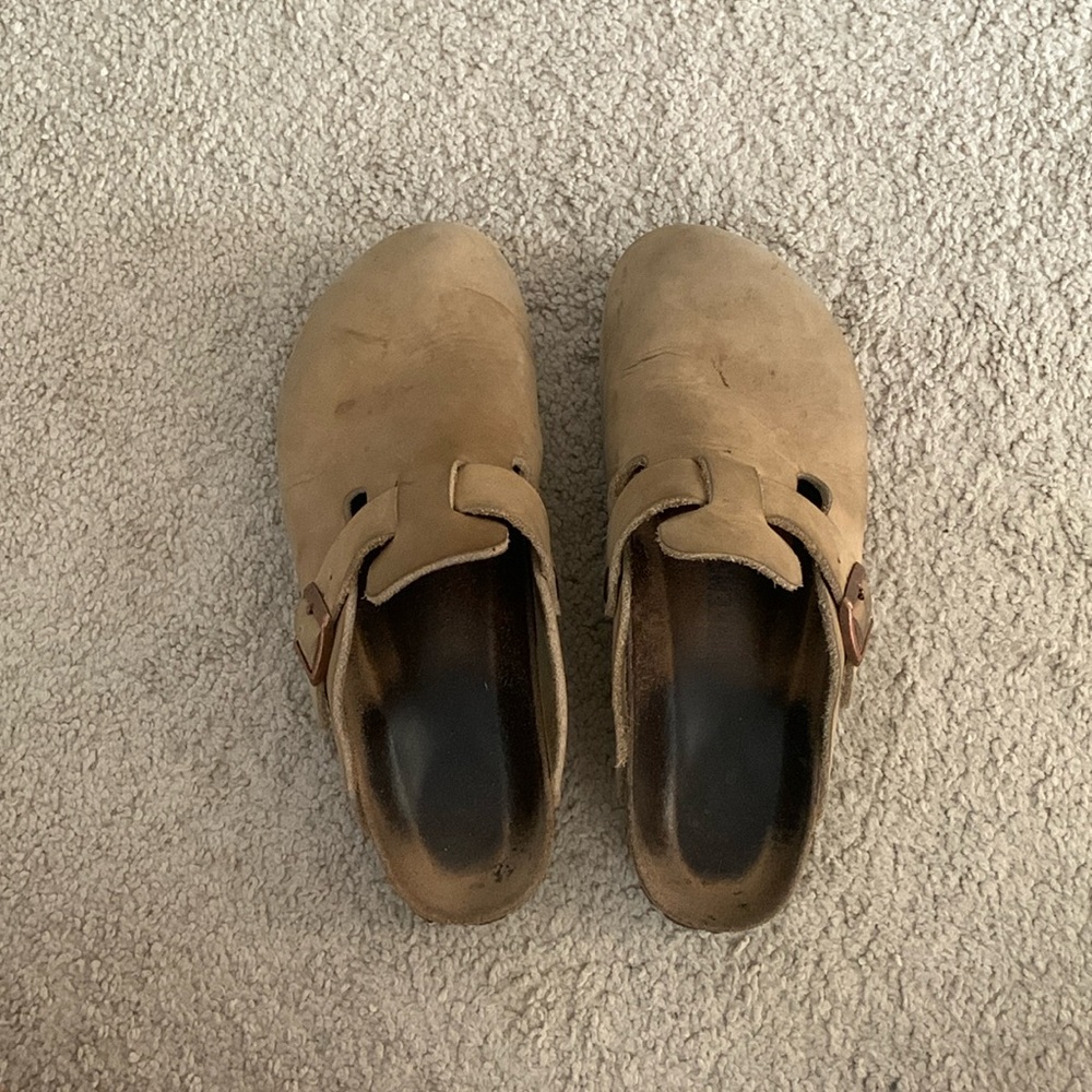 Birkenstocks Boston Clog leather